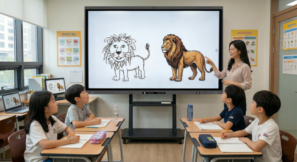 현대아이티 전자칠판 렌탈