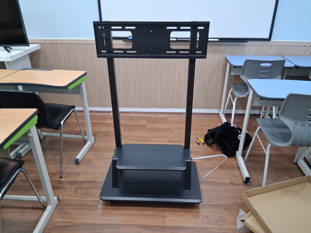 전자칠판렌탈-학원설치사례
